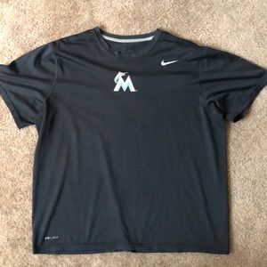 Nike Marlins dri-fit XL